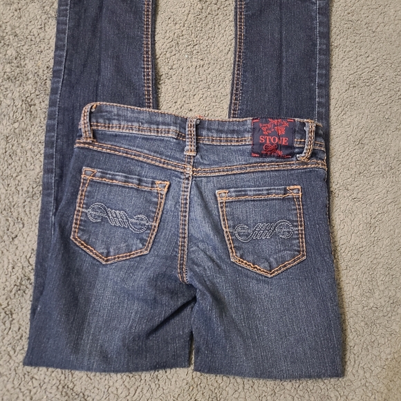 Stone Love blue straight legged jeans - Picture 3 of 8